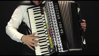 Certified PreOwned Accordion Hohner Atlantic Vox 4P 1918quot [upl. by Elleuqar]