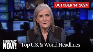 Top US amp World Headlines — October 14 2024 [upl. by Augy717]