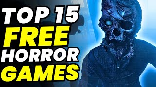 Top 15 Best FREE Horror Games on Steam 2024 [upl. by Trebleht520]