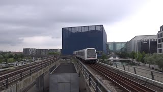 Die Metro von Kopenhagen  Aufnahmen amp Mitfahrt [upl. by Myca]