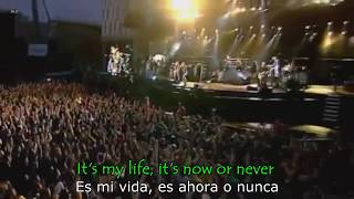 BON JOVI  Its my life Lyrics  Letra  Subtitulado [upl. by Trask646]