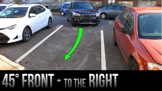 How To Park at 45 degrees To The Right [upl. by Cissiee]