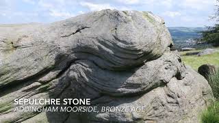 Ilkley Moor Yorkshire  The Swastika Stone [upl. by Gunthar26]