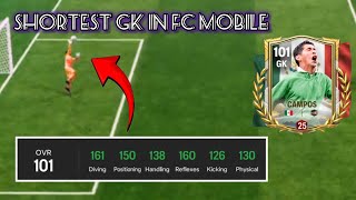 101OVR JORGE CAMPOS REVIEW  IS HE WORTH IT  FC MOBILE [upl. by Eiddet]