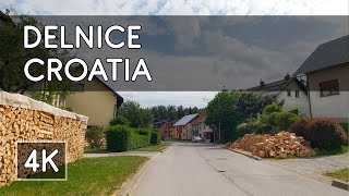 Walking Tour Delnice Croatia  4K UHD Virtual Travel [upl. by Reiche11]