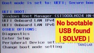 Bootable USB Not Showing In Boot Menu  Fix Boot Menu Error [upl. by Mauve]