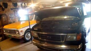 2003 Ford E350 54 Misfire  How to replace the coil packs [upl. by Llevart294]