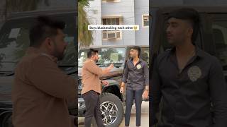 Boys blackmailing be like😥 funny comedy bhai shortvideos shorts [upl. by Elva]