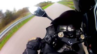 Honda CBR 600 F4i 0  260 kmh acceleration [upl. by Kjersti562]