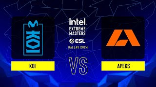 KOI vs Apeks  Map 3 Anubis  IEM Dallas 2024  CQ  Europe [upl. by Nosyrb]