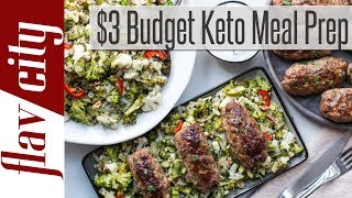 Keto Meal Plan On A Budget  Low Carb Ketogenic Diet Recipes [upl. by Ahcsas]