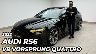 2022 Audi RS6 40TFSI V8 Vorsprung Quattro [upl. by Ellinehc]