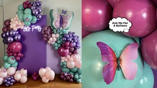 Arched Backdrops Balloon Garland [upl. by Llerehs]