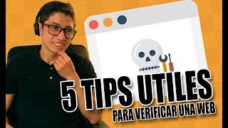 5 Tips para saber si una pagina web es CONFIABLE Y SEGURA 🌟 🔥 [upl. by Nauqal3]