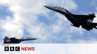 Russia pilot tried to shoot down RAF aircraft in 2022  BBC News [upl. by Dianthe]