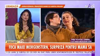 Cabiria fiica Maiei Morgenstern surpriză pentru mama ei „Nici nu team recunoscut” [upl. by Hightower]