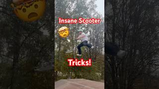 Crazy Scooter Tricks🔥 scooter explore skatepark [upl. by Sivra]