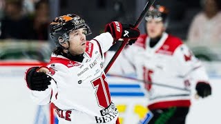 David Quenneville  1st Goal  Orebro HK [upl. by Eerol282]