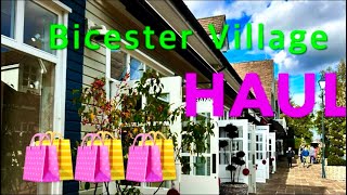 Bicester Village shopping Haul ft Vivienne Westwood Coach Tommy Hilfiger etc…♥️👜 [upl. by Ripley174]