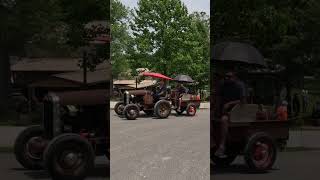 Ford Model A Doodlebug 👍Southern Indiana Tractor Show tractors shorts [upl. by Youngman]