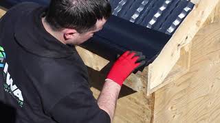 Eaves Ventilation  Rafter Roll Installation [upl. by Kcirddes]