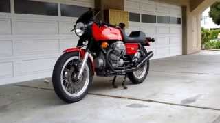 Moto Guzzi LM1 LaFranconi Competizione Big Bore 949cc sound [upl. by Gayelord763]