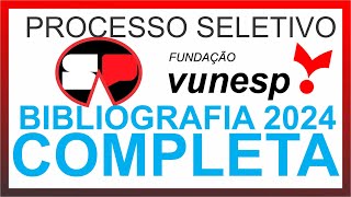 TODOS OS AUTORES  PROCESSO SELETIVO 2024 vunesp PROFESSOR DO ESTADO DE SÃO PAULO GERAL [upl. by Halac204]