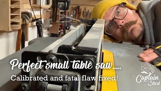 DeWALT Table Saw Repair  How to Replace the Fence [upl. by Arva]