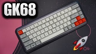 GK68 Mechanical Keyboard Review [upl. by Clarhe640]