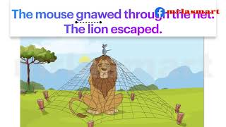 Underline the Verbs  The Lion and the Mouse  Merryland Academy Digital Classroom [upl. by Meridith]