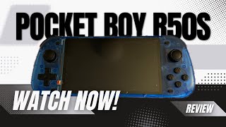 PocketBOY  Game Console R50S First Impressions Unleash the Fun [upl. by Arianie]