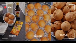 RECETTE INRATABLE BEIGNETS SOUFFLÉS [upl. by Etirugram]