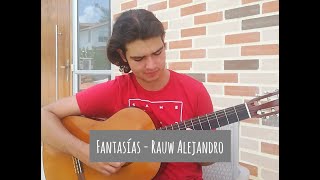 🎸🎸 Fantasías Rauw Alejandro y Farruko Cover GUITARRA🎸🎸shorts [upl. by Ibson]