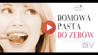 Jak zrobić domową pastę do zębów  DIY [upl. by Akemyt]