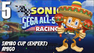 Sonic and Sega AllStars Racing  Samba Cup Amigo [upl. by Desi]