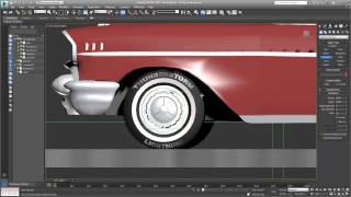 3ds Max Animating a Car Path  Part 02  Spinning the Wheels [upl. by Rupert]