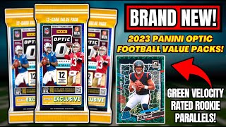 ARE THESE 15 PACKS WORTH IT🤔 2023 OPTIC FOOTBALL VALUE PACK REVIEW🏈 [upl. by Lamahj]