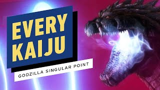 Every Kaiju in Godzilla Singular Point [upl. by Ashraf]