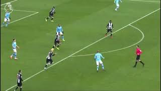 De Bruyne’s goal vs Newcastle [upl. by Kelbee]