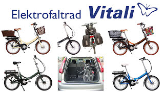 ElektroKlapprad Vitali  Produktvideo Teil1 [upl. by Yrollam]