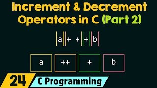 Increment and Decrement Operators in C Part 2 [upl. by Simmonds]