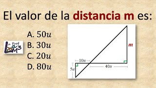 Semejanza de triángulos  Teorema de Thales  Proporciones  La Prof Lina M3 [upl. by Flagler]