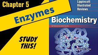 Lippincotts Biochemistry Review Chapter 5 Enzymes  Study This [upl. by Anej]