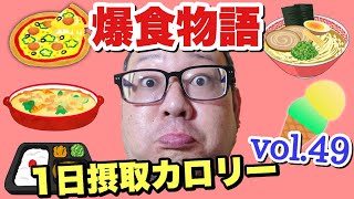 【デブ】夢叶う爆食物語！食って食って食いまくる立山カロリーvol49 [upl. by Ellett676]