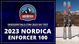 2023 Nordica Enforcer 100  SkiEssentialscom Ski Test [upl. by Torry]