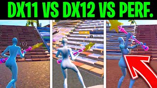 Best Rendering Mode for Less Input Delay in Chapter 3 DX11 VS DX12 VS Performance Mode [upl. by Kippar592]