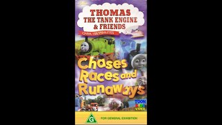 Opening To Thomas the Tank Engine amp Friends  Chases Races and Runaways 1998 VHS Toonlandia [upl. by Afnin]