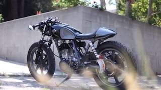 1978 Yamaha SR500 Cafe Racer by Chappell CustomsCustom Moto [upl. by Ynagoham]