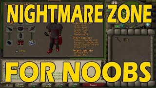 OSRS NIGHTMARE ZONE For Noobs  First Time NMZ Guide [upl. by Alessandra42]