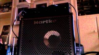 Trying out my new Hartke HyDrive 12 [upl. by Aruabea]